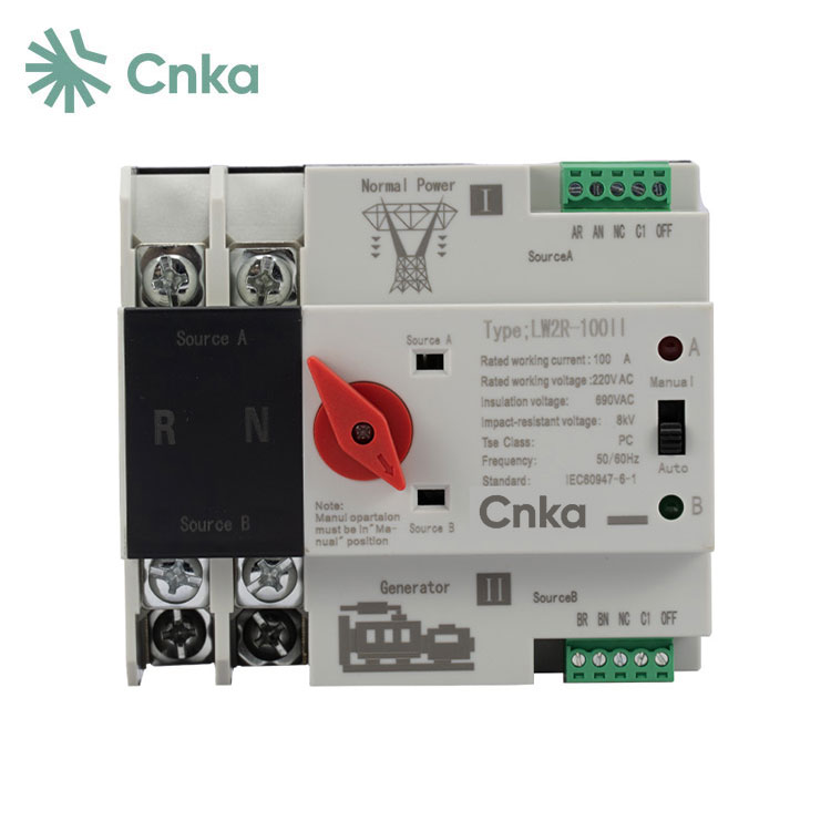 100amp خودکار منتقلی سوئچ